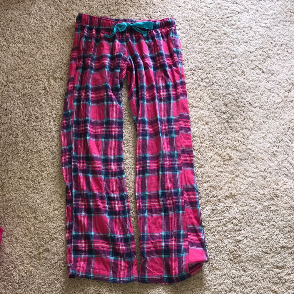Plaid pajama pants